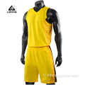 Dernier design personnalisé SUBLIMATED Youth Best Basketball Jersey